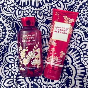 Japanese cherry blossom set